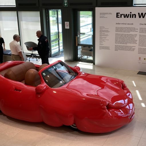 Erwin Wurmin teos Belgradissa 2022