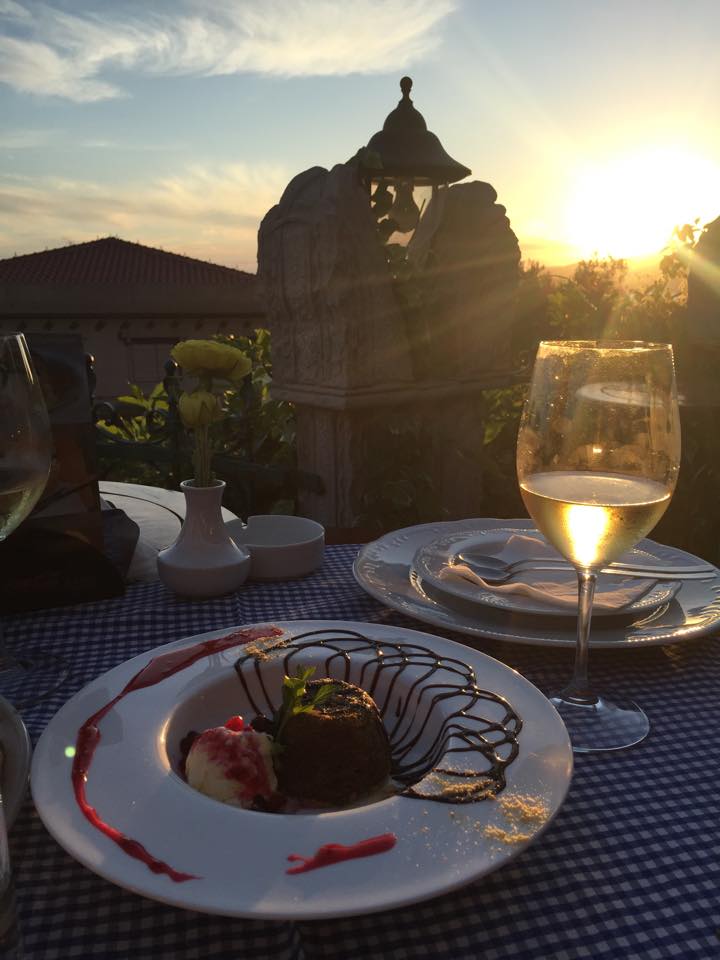 Dessert on the house