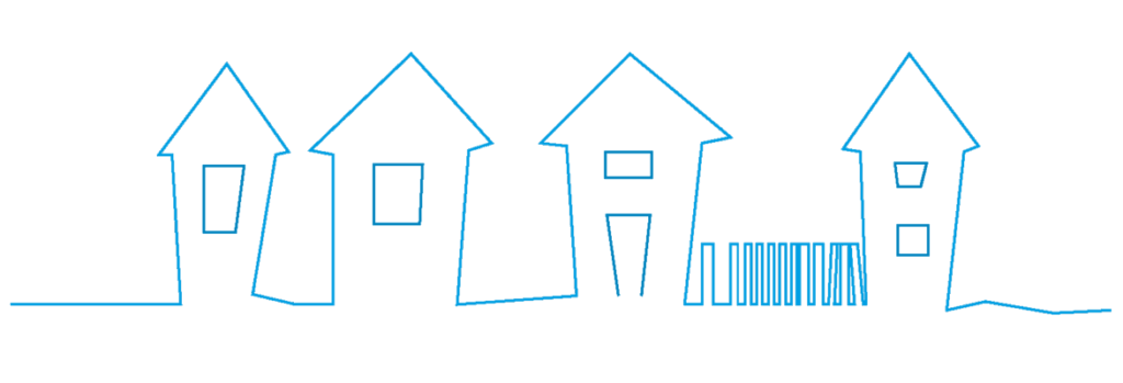 Ranta-aitat viivapiirros