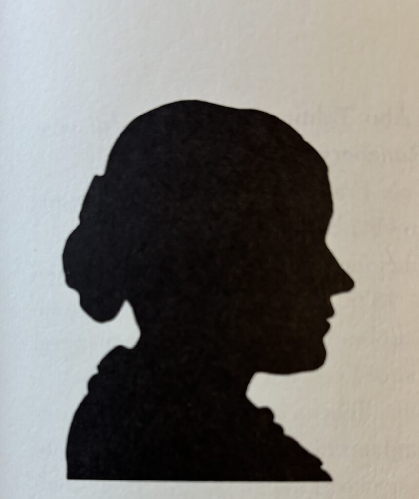 Fredrika Runebergin siluetti